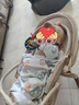 贝娜茜婴儿帽子秋冬季宝宝男新生儿胎帽针织帽毛线帽护耳加厚保暖春秋款 小球-卡其【棉布内里】 3-18个月（40-48CM） 实拍图