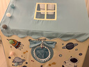 小斑鸠（little dove）儿童帐篷室内游戏屋/男女孩城堡玩具屋 宇航员(配套棉垫+实木杆) 实拍图