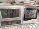 志高（CHIGO）温度计室内 家用温湿度计高精度电子室温计时钟干湿温度计 HTC-1S 实拍图