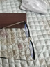 予君不同半框近视眼镜可配度数散光男款金丝防蓝光斯文超轻黑框眼睛框架女 黑枪框 0度防蓝光镜片【镜盒镜布】 实拍图