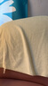 全棉时代浴巾洗澡巾100%棉蓬松吸水速干毛巾男士女士浴裙超大柔软亲肤浴巾 嫩芽黄【抗菌超柔款70*140cm】 实拍图