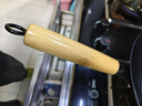 膳福记（shanfuji）传统老式生铁锅炒锅无涂层不粘锅农村家用铸铁平底燃气灶炒菜锅具 32圆底（送开锅服务） 32cm 实拍图