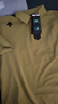 DESCENTE迪桑特TRAINING系列综训TOUGH男士速干短袖POLO衫夏季 MU-Burnished Gold L (175/96A) 实拍图
