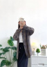 啄木鸟格子衬衫男士装春秋季款外套休闲长袖衬衣外穿衣服 2108灰色 2XL 实拍图
