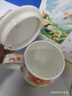 瓷秀源（cixiuyuan） 水杯陶瓷杯创意情侣杯子马克杯带盖带勺陶瓷骨瓷咖啡杯 胖杯挥舞青春 实拍图