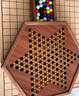 紫湖 跳棋飞行棋二合一 玻璃珠跳棋飞行棋组合套装 60颗棋子儿童玩具桌游 实拍图