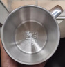 煜飞扬304不锈钢水杯儿童防摔口杯家用随手杯牛奶杯茶杯幼儿园学生杯 304钢 7cm水杯无盖 实拍图