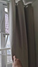 沫梵【窗帘+伸缩杆】窗帘免打孔安装布艺窗帘棉麻感遮光卧室成品套装 米色(遮光83%左右) 适用宽1.1-1.6米【窗帘高1.8米】 实拍图