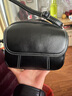 铂呐苓包包女包斜挎包时尚百搭多层包简约感新款小众单肩多层小方包 单肩斜挎小包【黑色】 实拍图