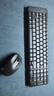 罗技（Logitech）MK220 键鼠套装 无线键鼠套装 办公键鼠套装  多媒体键鼠套装 带无线2.4G接收器 黑色 实拍图