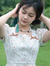 红蜻蜓碎花连衣裙2026年新款茶歇子女士夏季时尚气质小清新短裙 花色 L 实拍图