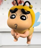 52TOYS蜡笔小新小小新翼系列可动抽绳挂件盲盒整盒4只生日礼物 实拍图