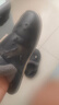奥康（Aokang）冬季包跟棉拖鞋男士新款包头大码防水防滑保暖PU皮棉鞋女秋冬老人 藏青【加绒防溅水】 42-43 【适合41-42码】 实拍图