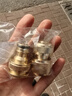 弘晨（HONGCHEN）铜水管接头4分螺纹标准接通水接全自动水龙头洗车水枪接头对接头 4分铜通水接+铜标准接 实拍图