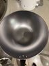 康巴赫（KOBACH）铸铁锅无涂层真不锈生铁锅家用炒菜锅爆炒厚耐用电磁炉燃气灶通用 平底 适用2-5人 32cm 实拍图