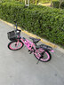儿童自行车6-10岁7-12岁女童学生车小孩脚踏车单速变速碟刹山地车 高配粉色丨单速+后货架+大礼包 18寸【适合身高115-135cm】 实拍图