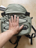 探路者（TOREAD）登山包户外双肩背包旅行徒步防泼水轻量透气耐磨12L书包 松霜绿 实拍图