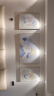 猫九酱奶油风客厅装饰画福鹿三联画高级感壁画大气沙发背景墙挂画 实拍图