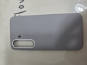 三星 Samsung Galaxy S25 原装环保生态皮保护壳 手机套 原厂保护壳  多功能保护套 灰色 实拍图