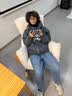 奥克斯（AUX）懒人沙发按摩椅全身家用小型多功能办公室看书午休卧室休闲摇摇躺椅父母生日礼物实用送爸妈长辈 米/橙双拼色 母亲节父亲节礼物送给父母长辈老年人的高档礼品 实拍图