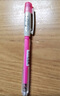 派通（Pentel）AX105W糖果色自动铅笔 0.5mm不易断芯学生绘图考试用活动铅笔尾带橡皮 粉色单支装 实拍图