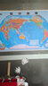 全新修订 高颜值精华知识版挂图 世界地图（1.07米×0.76米 加厚高清双面覆膜 更多精华地理知识 家庭学校图书馆背景墙挂画墙面装饰画） 实拍图