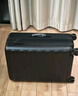 90分扩容行李箱24英寸莱茵河大容量旅行箱PC耐磨密码轻音拉杆箱暗夜黑 实拍图