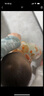 亨凯利儿童罩衣男童女宝宝吃饭围兜婴儿防脏饭兜防水反穿防溅衣小熊牛油 实拍图