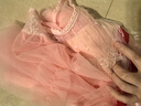 富罗迷女童连衣裙春秋季中大童甜美洋气网纱裙儿童超仙公主裙 粉色 120  实拍图