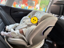两只兔子求知2pro光晖版智能儿童安全座椅0-8岁婴儿宝宝车载通风 星曜金 实拍图