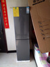 奥克斯（AUX）双门小冰箱风冷变频无霜大容量冷藏冷冻两门电冰箱冷冻冷藏小型家用宿舍出租节能省电低噪 一级能效-170升星河灰 【省电轻音】 实拍图