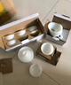 玉中泥 白玉瓷整套茶具套装日式羊脂玉陶瓷家用简约盖碗茶杯公道杯创意组合功夫茶礼盒装 标准配置（1个盖碗6个杯 一套茶漏）热卖型 实拍图