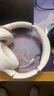 iKF T1【升级APP】头戴式蓝牙耳机无线有线手机电脑带麦克风头戴耳麦游戏电竞降噪耳机超长待机 云岩白-App智联+60小时续航 实拍图
