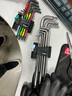 维拉（WERA）内六角扳手套装加长进口球头平头梅花短款扳手德国自行车维修工具 3950不锈钢内六角【9件】022720 实拍图