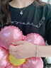 BJYL海洋之心项链女士手链女吊坠时尚首饰品高级感生日礼物送女友老婆 海洋之心套装【蝴蝶礼盒】 实拍图