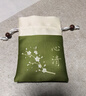 别颖（BIEYING）香包安神助眠香囊袋艾草薰衣草中草药怡神减压香料空袋端午节礼物 【心清】绿色不带流苏 香包空袋【没有香料】 实拍图
