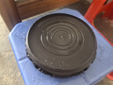 无孔铜钱草花盆陶瓷多肉大口径水仙花睡莲碗莲荷花一叶莲水培容器 水培白瓷-纯色（加塑料底座） 大 实拍图