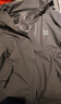 猫人冲锋衣男春秋季夹克外套休闲潮流登山服户外运动男装 深灰 L 实拍图