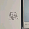 初音未来金属3D贴纸笔记本贴纸动漫周边个性装饰DIY贴纸防水高级手机耳机笔记本装饰 初音金属贴【可爱】 实拍图