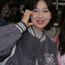 森马（Semir）外套女刺绣拼接撞色宽松夹克2024冬季仿毛呢棒球服109724108004 实拍图