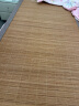 富安娜碳化头层竹青凉席竹席仿藤席单件席子1.8x2米【可折叠 双面可用】 实拍图