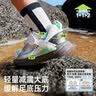 基诺浦（ginoble）学步鞋夏季18个月-5岁男女宝宝网面机能鞋GW1736亮白/银色 实拍图