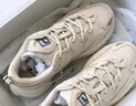 FILA 斐乐女鞋火星1代老爹鞋复古跑步鞋回弹厚底运动鞋 实拍图