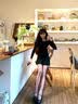 再朔丝袜女0d波点黑丝夏超薄任意剪黑色性感防勾丝打底连裤袜光腿神器 实拍图