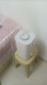 美的（Midea）加湿器卧室大容量家用办公室桌面婴儿低噪喷雾迷你空调雾化加湿伴侣银离子材质 母亲节礼物 【巨雾加湿】白色 实拍图