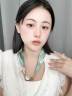 CHANEELR & KARITH丝巾长条护颈围脖新款珍珠磁吸扣衬衫领巾女复古百搭围巾新年礼物 【蓝色若叶】送母亲长辈生日礼物 实拍图