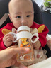 吉田久森布朗博士奶瓶吸管配件PLUS吸管鸭嘴重力球把手柄防胀气一体式奶嘴 鸭嘴吸管 双一字孔 布朗2019款通用 实拍图