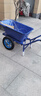 顺和独轮车农用小推车工地单轮手推车推沙泥土垃圾搬运车运输车翻斗车 实心双轮翻斗车 实拍图