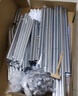 蜗家布衣柜家用简易衣柜大号加粗全钢架合金衣柜出租屋双人收纳挂衣柜 单车恋人【长146cm-全合金接口】 实拍图