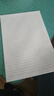 得力16K信纸信笺纸信签纸文稿纸 作业纸 草稿纸本子 学生文具用品英语作业纸四线格作文纸方格稿纸 3本装【单线信稿纸】70克纸张 实拍图